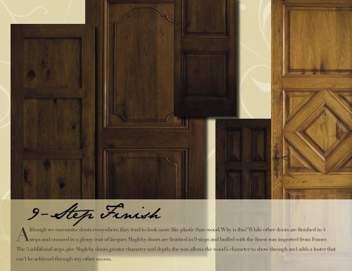 Arisan Doors.indd - Magleby Construction