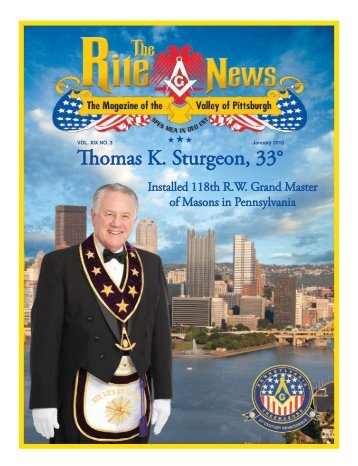 Thomas K. Sturgeon, 33Ã‚Â° - Valley of Pittsburgh
