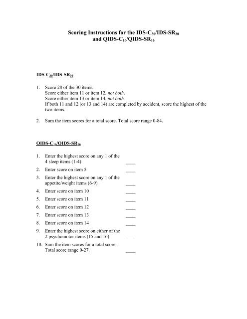 Center for Epidemiologic Studies Depression Scale ... - myCME.com