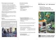 Bachelor of Science - Steinbeis-Transfer-Institut Medicine and Allied ...