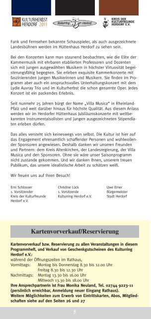 Morgenstern Trio - Kulturring Herdorf e.V.