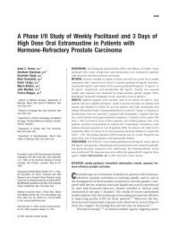 A Phase I/II study of weekly paclitaxel and 3 days of high dose oral ...