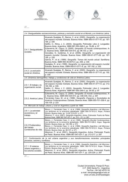 Descargar ediciÃ³n 2010 - Facultad de Humanidades y Ciencias