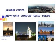 GLOBAL CITIES: NEW YORK- LONDON- PARIS- TOKYO