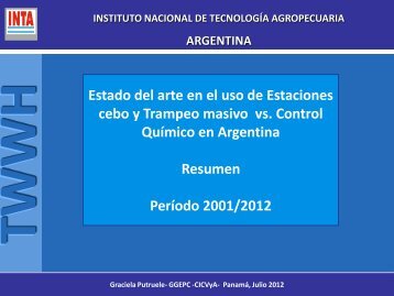 Estado del arte en el uso de Estaciones cebo y Trampeo masivo vs ...