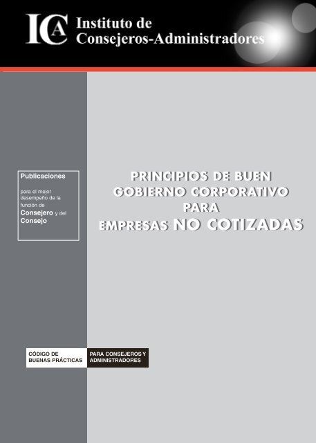 Empresas no cotizadas - Instituto de Consejeros - Administradores