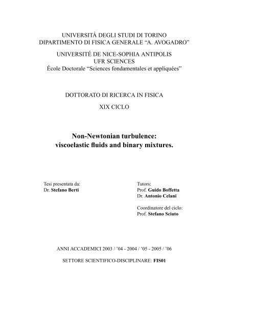 Non-Newtonian turbulence: viscoelastic fluids and binary mixtures.