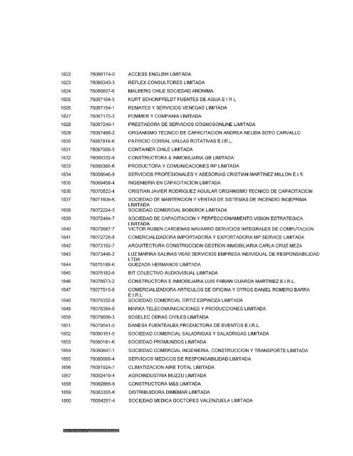 ResoluciÃ³n Proveedores Inscritos Mayo 2011 - Chileproveedores