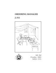 ORDERING MANAGER J-252 - US Department of Agriculture