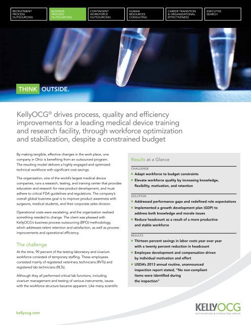 View Full Case Study PDF - KellyOCG