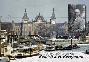 Geschiedenis van Rederij J. H. Bergmann - theobakker.net