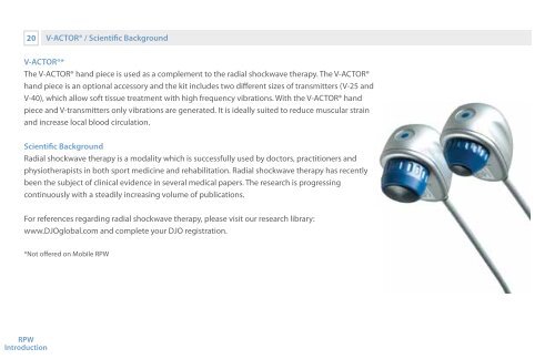 Clinical Guide RPW Shockwave Therapy