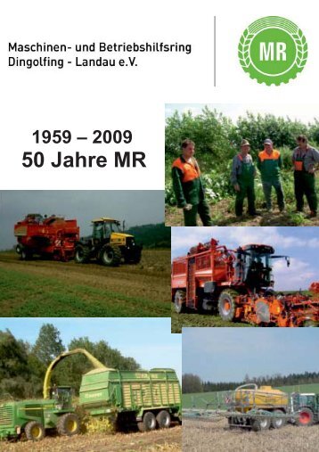 50 Jahre MR - Maschinenring Dingolfing - Landau eV