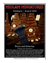 Catalogue - August 2012 Prices and Ordering - Mega Miniatures