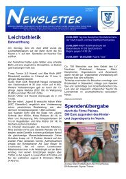 Newsletter - sg-kaarst-flyer.de