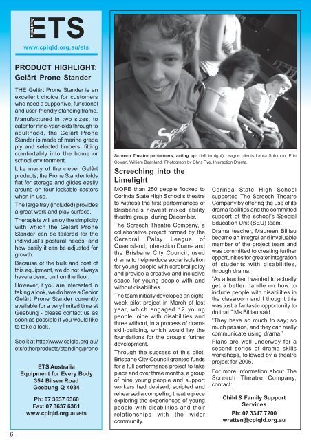 LeagueNews - Cerebral Palsy League