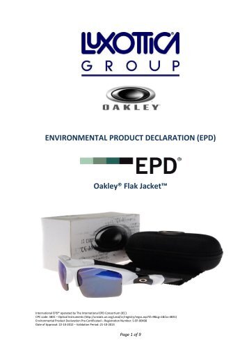 (EPD) OakleyÂ® Flak Jacket