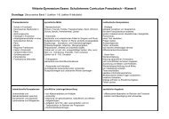 schulinternen Lehrplan - Viktoriaschule