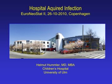 Hospital Aquired Infection - Neonatal European Information System