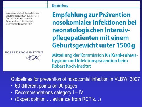 Hospital Aquired Infection - Neonatal European Information System