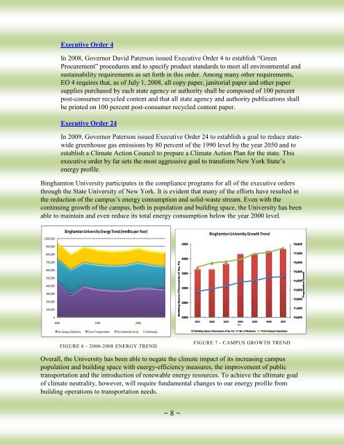 Climate Action Plan - Binghamton University