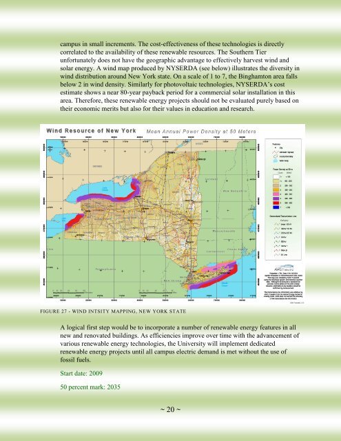 Climate Action Plan - Binghamton University