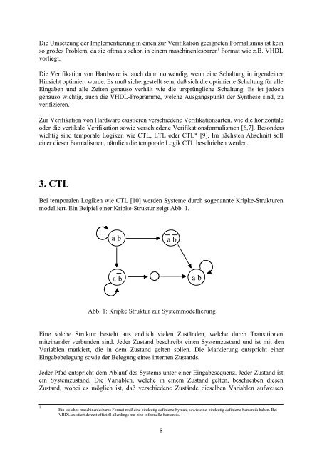 {V}erifikation der diskreten - Embedded Systems Group