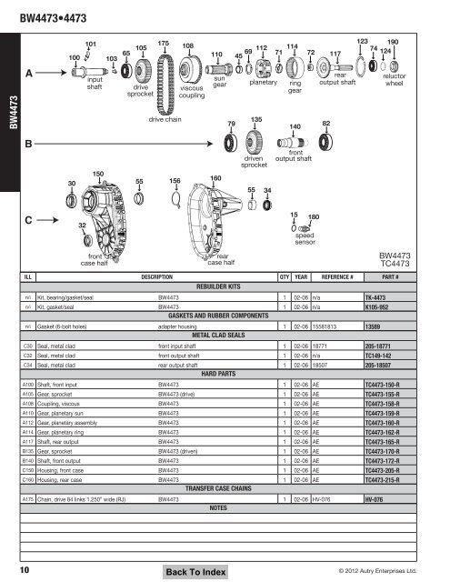 GM Transfer Case CD.pdf - A & Reds