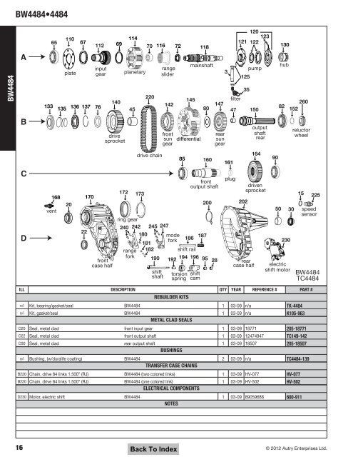 GM Transfer Case CD.pdf - A & Reds