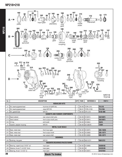 GM Transfer Case CD.pdf - A & Reds