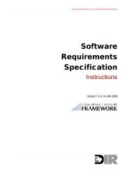 Software Requirements Specification - Instructions - Texas ...
