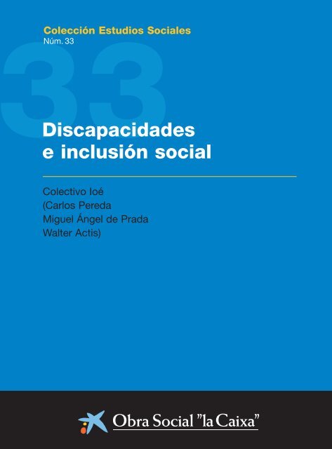 Discapacidades e inclusión social - Cortes de Aragón