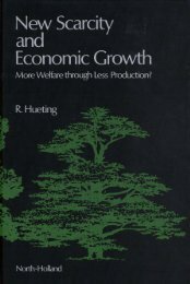 New Scarcity and Economic Growth. More welfare ... - Sni-hueting.info