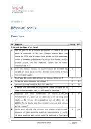 Chapitre 5 - Dr Stephan Robert