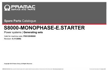 S8000-MONOPHASE-E.STARTER - SimmaRent