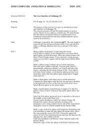 The User Interface of Softimage 3D