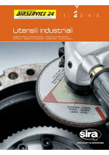 SIRA/CATALOGHI/utensili industriali.pdf - AIRSERVICE 24 srl