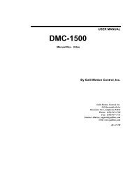 User Manual DMC-1500