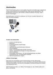 Identmedien SALTO (pdf) - DZ Schliesstechnik GmbH