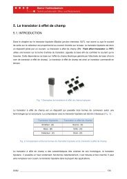 5. Le transistor Ã  effet de champ - microLab