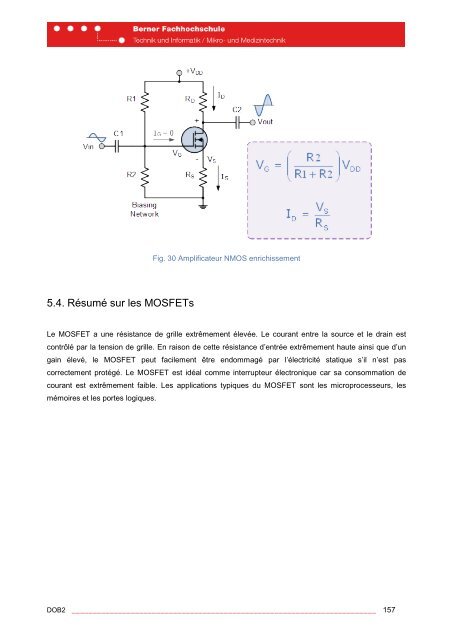 5. Le transistor Ã  effet de champ - microLab