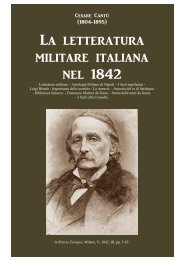 Cesare Cantu La Letteratura Militare italiana.pdf - Libreria Militare ...