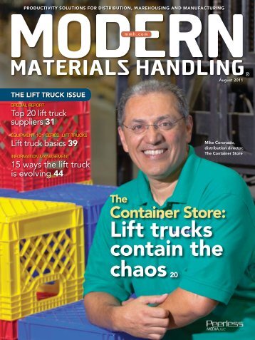 Modern Materials Handling - August 2011