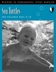 Sea Turtles Story Sampler/LS - Reading Is Fundamental