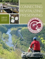 connecTinG reViTaliZinG PreserVinG - The Delaware and Lehigh ...