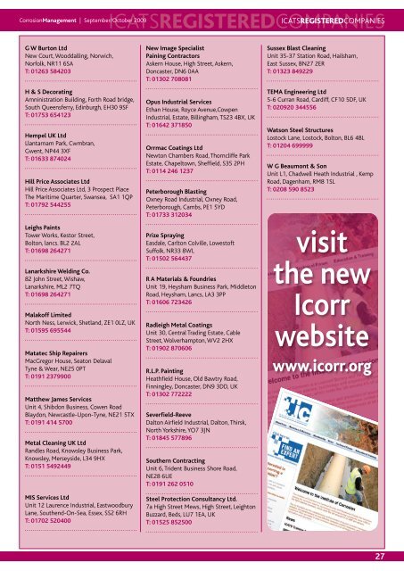 Full Programme Pages 8 & 9 Register online at www.correx.org