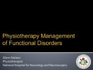 Management of conversion disorders - acpin