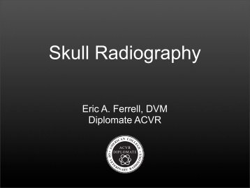 Skull Series Radiographic Views