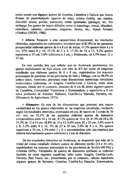 caracterizaciÃ³n cualitativa de los quesos tradicionales elaborados ...