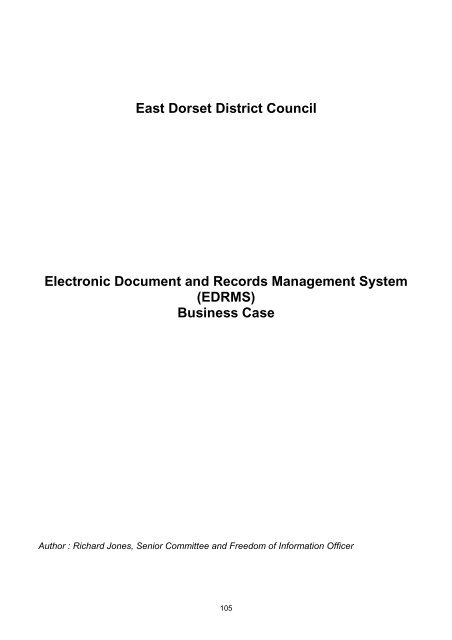 Electronic Document and Records Management System